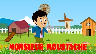 Monsieur Moustache - Comptine à gestes avec paroles