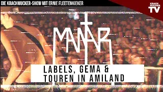 Mit MANTAR über Labels, GEMA & touren in Amiland | Krachmucker TV Interview