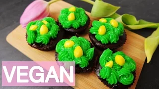 BLITZ-REZEPT : Vegane Oster Cupcakes I SarahSorceress