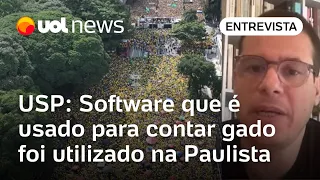 Ato de Bolsonaro: USP: pesquisador explica método científico usado para contar 185 mil na Paulista