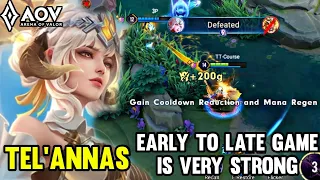 AOV : TEL'ANNAS GAMEPLAY | ABYSSAL LANE - ARENA OF VALOR LIÊNQUÂNMOBILE ROV COT 傳說對決