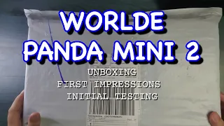 2021 Worlde Panda Mini 2 midi controller| Unboxing, First Impressions, and Initial Testing