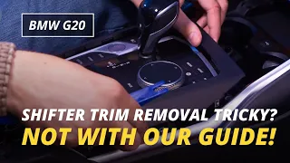 BMW G20 Shifter Trim Removal Made Easy!