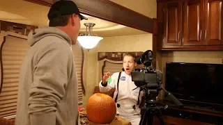 Psycho Dad Smashes Pumpkins