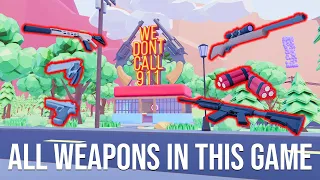 Dude Simulator 6 All The Weapons In This Game !!! 🤔🤔🤔