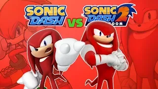 Sonic Dash vs Sonic Dash 2: Knuckles Comparison