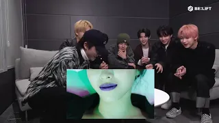 Enhypen reaction to Ryunjin AOTM -therefore i am *FANMADE*