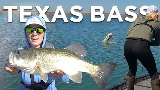 Bass Fishing 10lbers in Texas