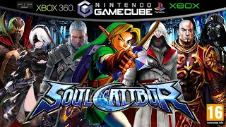 SOUL CALIBUR HD Series - All Guest Characters (SC2-SC6) Broken Destiny - ARCADE / STORY