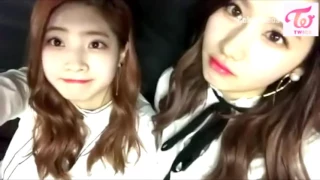 Clumsy Sana with Dahyun lipstick   TWICE ENG SUB