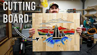 Epoxy Resin Cutting Board Like You’ve Never Seen!