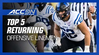 Top 5 Returning Offensive Linemen | ACC Football 2023