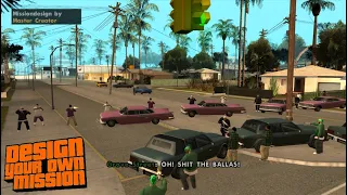 GTA San Andreas: Grove vs Ballas 2 missions!!