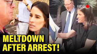 YIKES! Trump lawyer LOSES IT after arrest, SLAPS camera