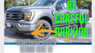 2021 F150 and Up - Feature People Don't Know About - Active Air Dam - Be Careful Parking