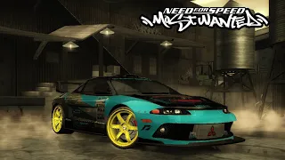 NFS Most Wanted - Mitsubishi Eclipse Police Chase