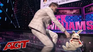 Ventriloquist Jack Williams BREAKS UP With His Puppet on Americas Got Talent