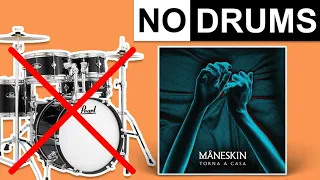 Torna a casa - Måneskin | No Drums (Play Along)