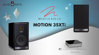 Martin Logan Motion 35XT + ELECTROCOMPANIET The RENA SA-1 (75W Class D with Streamer) by AUDIOMATE