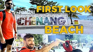 "A Day in Paradise: Langkawi's Pantai Cenang Beach and Shopping Street 🏝️🏖️🩴 in 4K|Eng subtitles”