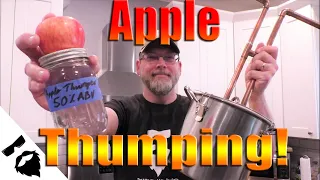 The SECRET to getting MORE FLAVOR in FRUIT BRANDY!!🍎👉SHOOT Your THUMPER!