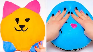 Feel Relaxed and Satisfied Watching These Awesıne Slime ASMR Videos! 2690