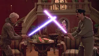 Hot Shots Part Deux 1993 - Star Wars lightsaber duel