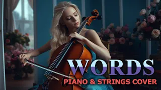 Words (Don't Come Easy) - F.R. David - Piano/Cello/Violin Cover [HQ]