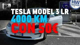 Un viaggio in Tesla dal nord alla Sicilia: no Supercharger e spesi 50€