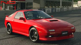 (GT7) Mazda RX-7 GT-X (FC) '90 - Tsukuba Circuit Lap