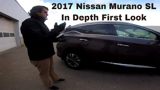 2017 Nissan Murano SL AWD Java Metallic Cashmere Theme In Depth Walk Around