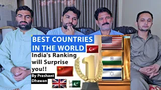 BEST Countries in the world according to USA Report for 2023 #pakistanreaction  #paindureaction