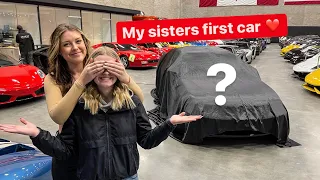 SURPRISING MY 17 y/o SISTER WITH HER FIRST CAR!