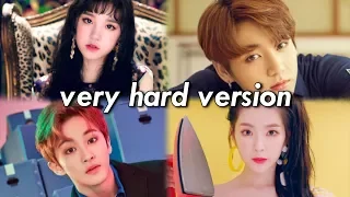 KPOP TRY NOT TO SING very hard