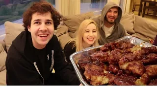 SURPRISING MY FRIENDS WITH HOMEMADE WINGSTOP WINGS!!