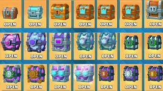 OPENING EVERY CHEST IN CLASH ROYALE! All Chests Opening & New Draft Chests!