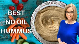 Oil Free Hummus - by Tami Kramer - Nutmeg Notebook