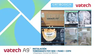 Tomógrafo Dental Vatech A9- Cone Beam 3D 8x8 + Pano + Ceph - Instalado en Iztapalapa, Cdmx