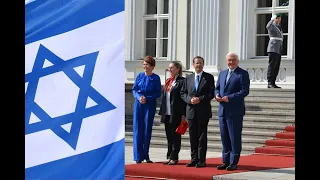 Honorary Battalion - Israel's President - military honours