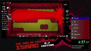 The binding of Isaac Speedrun - R+7 S3 - 1h29m36s (No cam no sound)