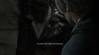 Leon Calls Luis A "Fine Knight" After his DEATH - Resident Evil 4 Remake Sad Clip