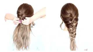 Can't French Braid? Try This Simple Hack for French Braid Cheat Prom Night Glam!