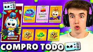 COMPRO *TODO* EL NUEVO PASE de BATALLA del DRAGON en BRAWL STARS