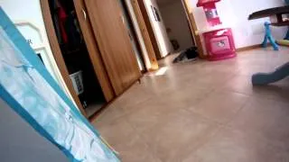 Kenda playing Hide and Seek. Toddler POV