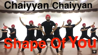 SHAPE OF YOU || CHAIYA CHAIYA || BHANGRA || FOLKING DESI || SGGSCC, DU ||