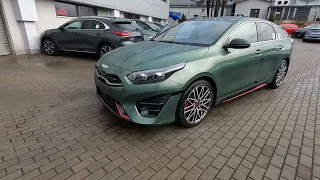 Nowa Kia Proceed GT 2022 w nowym kolorze Experience Green | Prezentacja PL | 4K