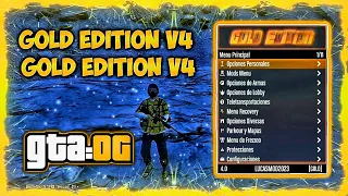 🔥 MOD GOLD EDITION V4 PARA GTA V ONLINE OG PS3 2024 ✅