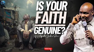 Is Your Faith Just About Receiving Things? This Revelation Will Challenge You| Apostle Joshua Selman