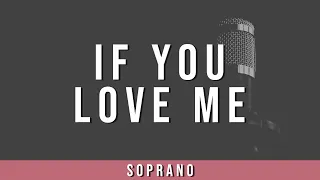 If You Love Me l Soprano Guide