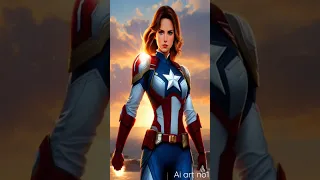 AI showing the Avengers as their Gender Opposites | AI Art #shorts #genderswap #ai #aiart part 1